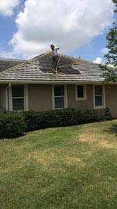 Avoiding moss and algae grouth with roof cleaning