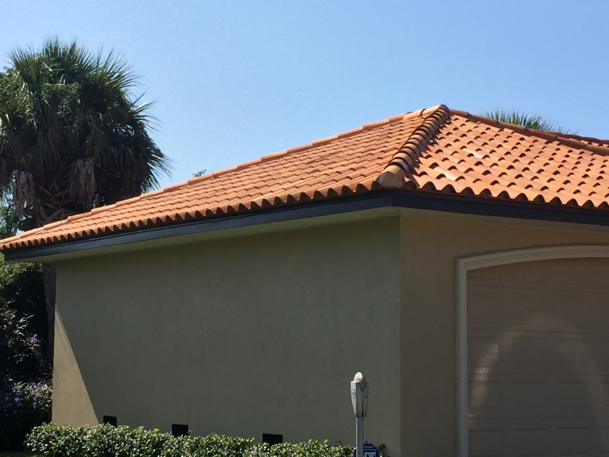 Roof Cleaning Job Performed In Miami, FL (1)